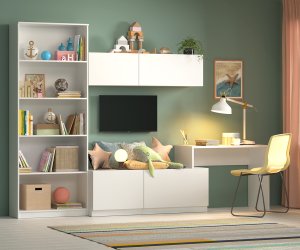 Гостиная Аризона 7, с подвесной тумбой, *340*2400