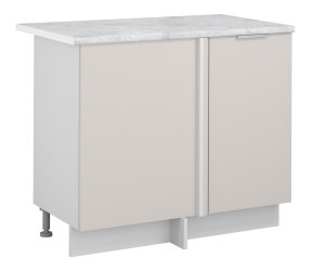 *набор стол рабочий Латте универсальный в угол, 1 дв. 850*600*1000